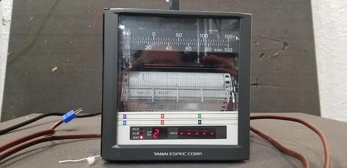 Used TABAI ESPEC B956ARC Chart Recorder Unit #1