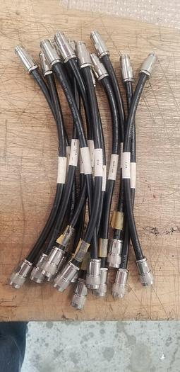 Used Type N Female to Type N Male Test Cable Lot of 12 Unbranded