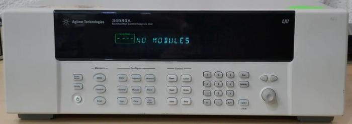 Used Agilent 34980A Multifunction Switch/Measure Unit NON-DMM