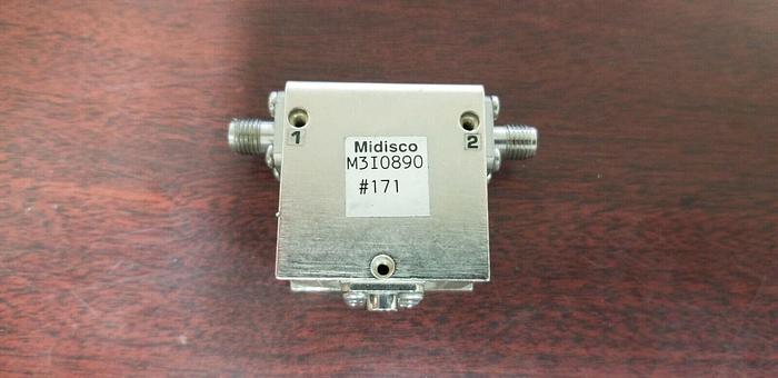 Used MIDISCO M3I0890 Microwave Isolator