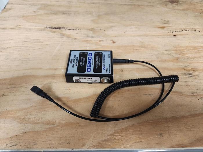 Used DESCO 19239 Continuous Mini Monitor & Strap Only