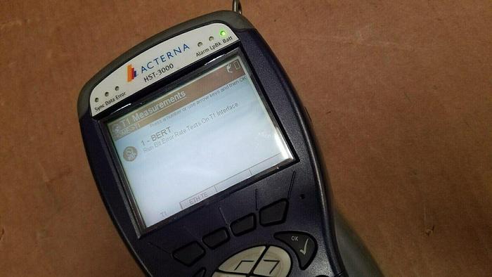 Used JDSU/Acterna/VIAVI HST-3000 with SIM T1 Module Unit #58