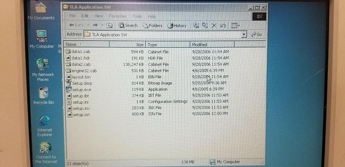 Used Tektronix TLA715 Logic Analyzer