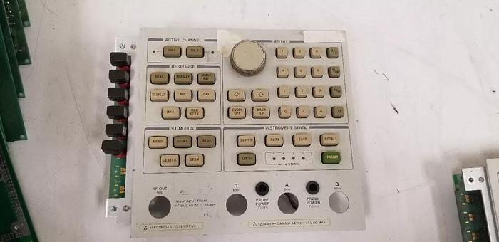 Used HP/Agilent 8753 Network Analyzer Front Panel Unit #2