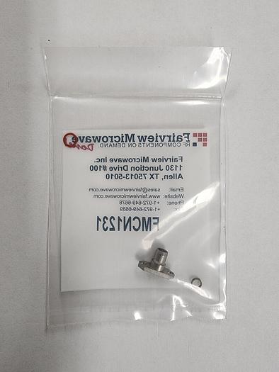 Fairview Microwave FMCN1231 BMA Plug Slide On 2-Hole .481 Spacing NEW!