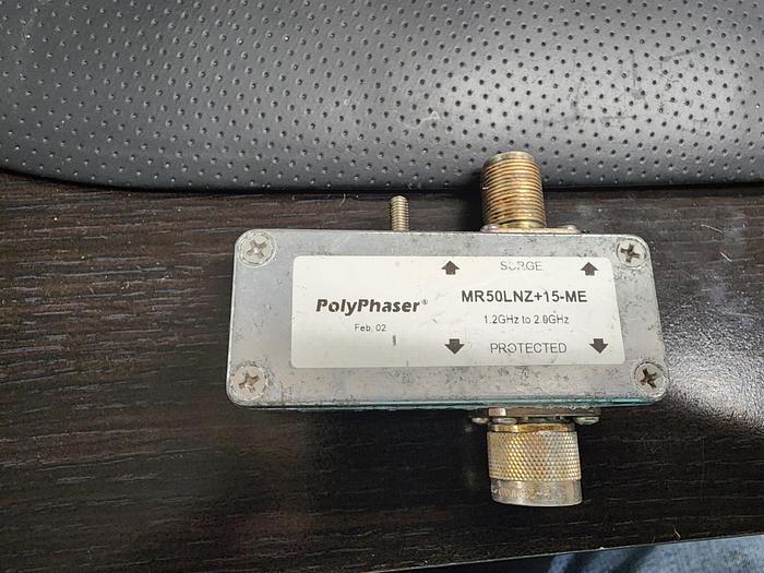 Used PolyPhaser MR50LNZ+15-ME Surge Protector