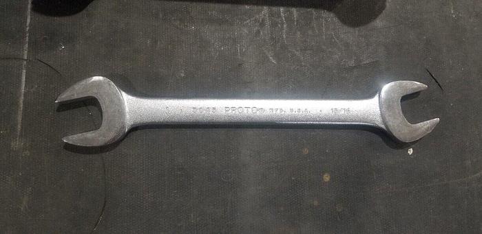 Used PROTO 3045 15/16" and 1" Open End Wrench Made In USA