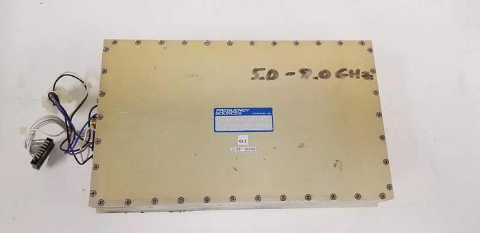 Used Frequency Sources Model FS-9070-2  5.0-8.0GHz Digital Tuned Oscillator