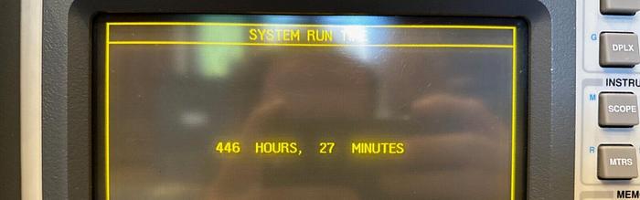 Used IFR COM-120B Communications Service Monitor w/ CASE &CHARGERS