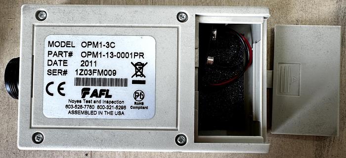 Used Noyes OPM1-3C Optical Power Meter *NICE* OPM1-13-0001PR