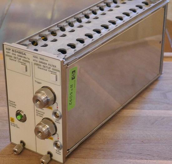 Used HP / Agilent 83485A OPT 034 Optical/Electrical Module to 20GHz *GUARANTEED*