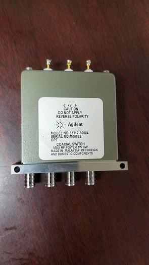 Used Agilent 33312-60004 RF Coaxial Switch