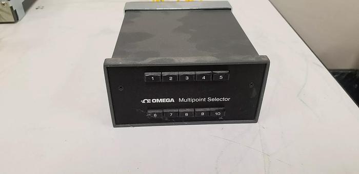 Used Omega 405B Multipoint Selector with Mounting Bracket Unit #2