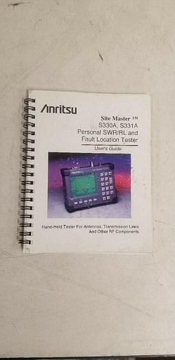 Used Anritsu S330A/S331A User's Guide