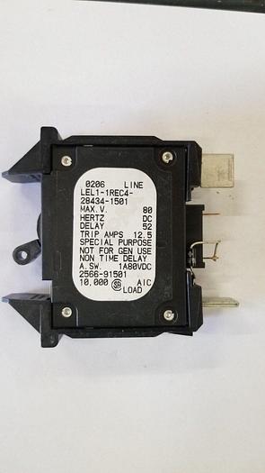 Used AIRPAX LEL1-1REC4-28434-1501 Circuit Breaker Good!