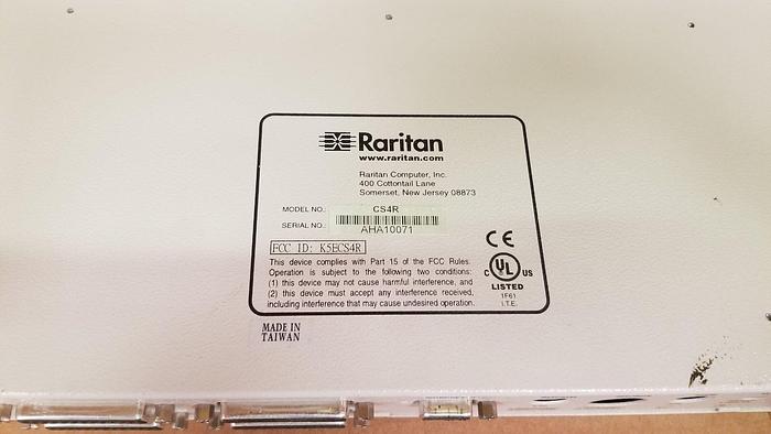 Used Raritan CS4R CompuSwitch