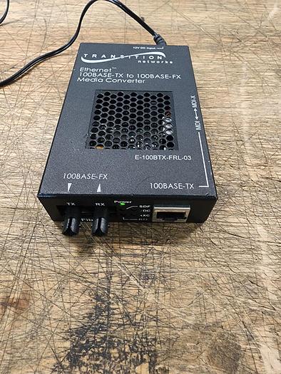 Used Transition Networks E-100BTX-FRL-03 Media Converter