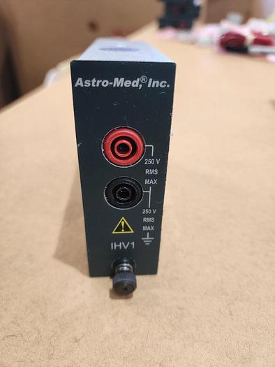 Used Astro-Med IHV1 Chart Recorder Module Unit 9