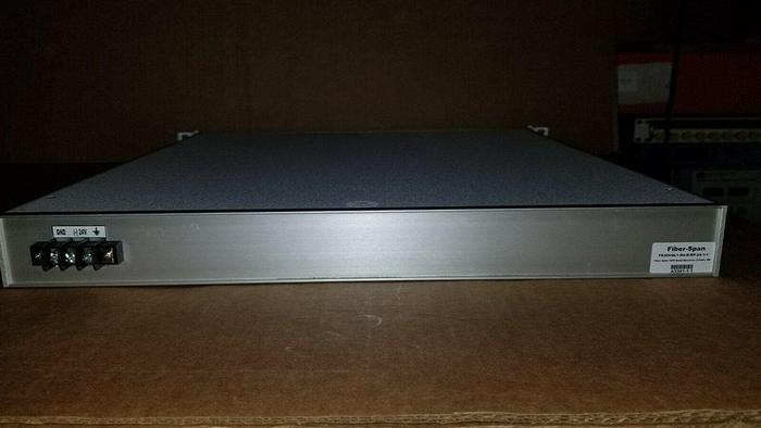 Used Fiber-Span FS30VGL1-R4-R-RP-24-1-1 Fiber Optic GPS Quad Receiver