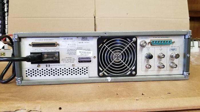 Used Agilent 8530A Microwave Receiver Section Powers UP! READ!