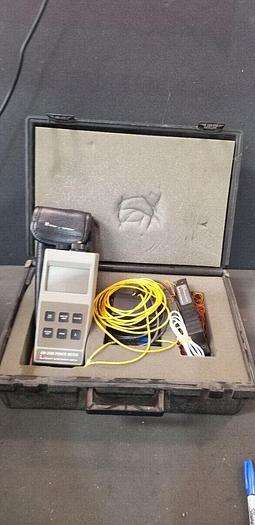 Used Laser Precison AM-3500 Power Meter with AM-450 Fiber Identifier Adapter Unit #3