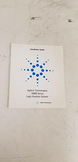 Used Agilent 16900 Series Logic Analyzer Instruction Guide