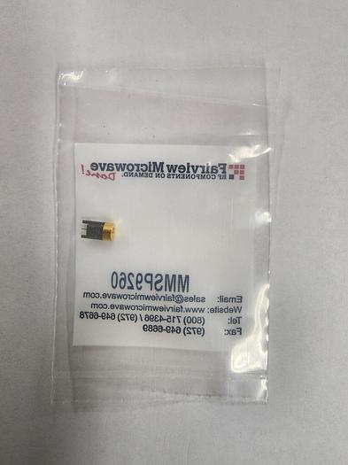 Fairview Microwave MMSP9260 SMP PCB Connector Solder On NEW!