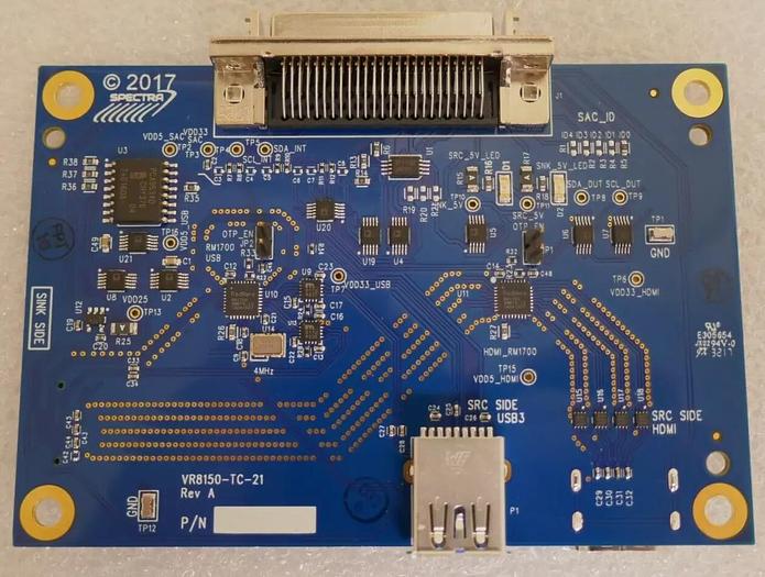 Spectra VR8150-TC-21 REV A HDMI Test Fixture NEW!