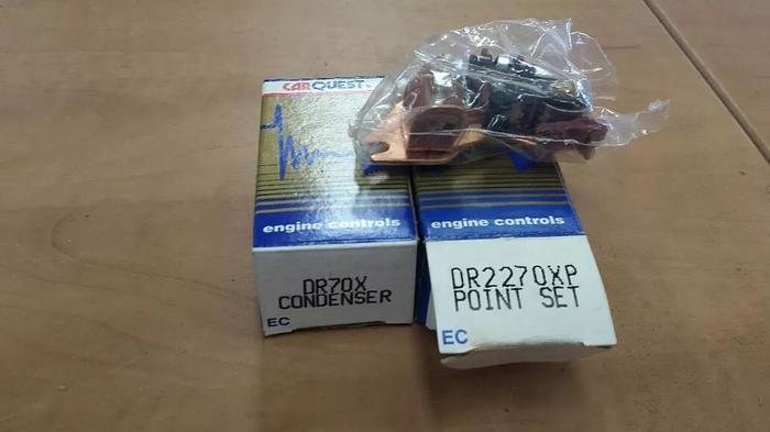 Delco D106HP and D-204 equivalent points and condenser