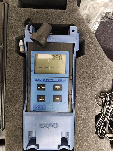 Used EXFO FOT-22AX FOT-20A Fiberoptic Tester