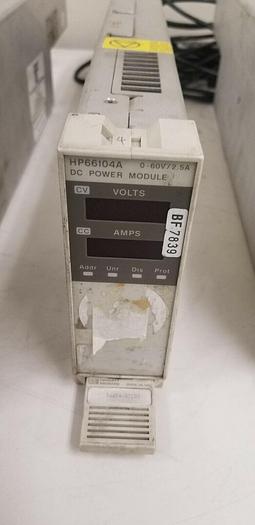 Used HP/Agilent 66104A DC Power Module 0-60V/2.5A Unit #9