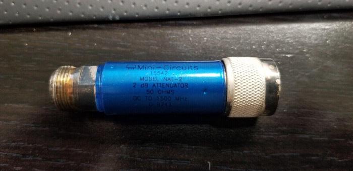 Used Mini-Circuits NAT-2 Attenuator 50 Ohm 2dB DC-1500MHz