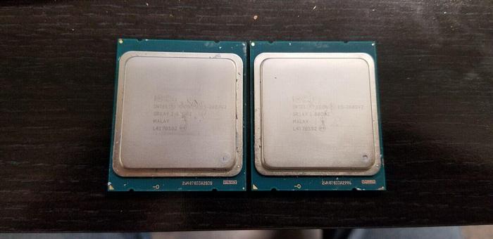 Used Intel E5-2603V2 SR1AY  1.80GHz Lot of 2