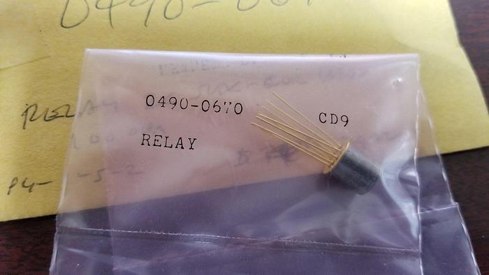 HP 0490-0670 Relay NEW