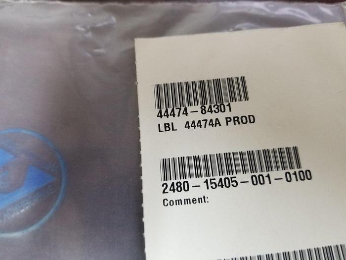 HP 44474A Label NEW!