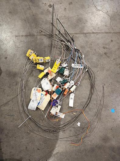 Used Omega Temperature Probes Lot of 17 Pieces