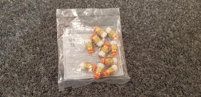 SMC KQ2H01-24S Air Fittings Lot of 10 NEW!