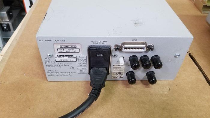 Used Gigatronics 8542B Universal Power Meter Option 01 Untested