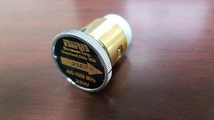 Used Bird 25E 25W 400-1000MHz Wattmeter Element