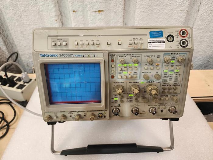 Used Tektronix 2465BDV 4-Channel 400MHz Oscilloscope READ!
