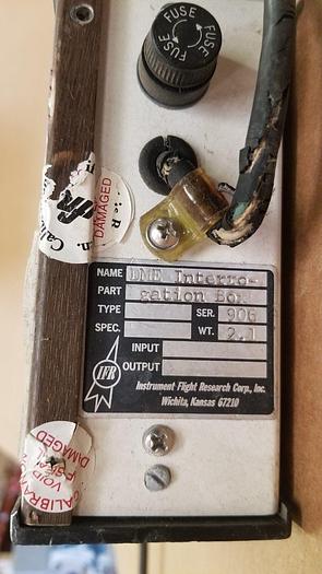 Used IFR DME Interrogation Box Powers UP!
