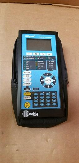 Used DeskNET DS1-DM1 Portable ATM Analyzer