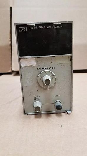 Used HP 86631B Auxiliary Section #2 Good!