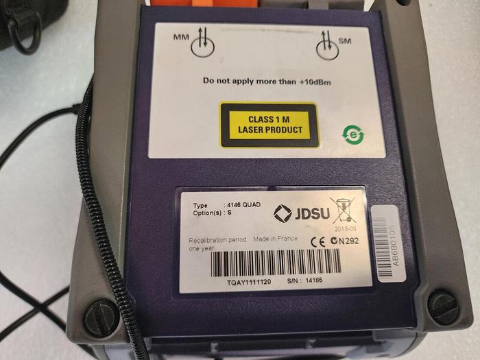 Used JDSU/VIAVI T-Berd 2000 QUAD 4146 with Power Meter Unit #1