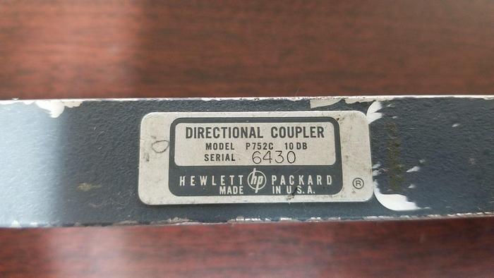 Used HP P752C Waveguide Directional Coupler