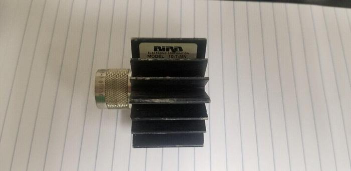 Used BIRD 10-T-MN 10W 50 Ohm Termination