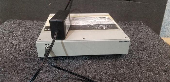 Used N Base Switch Communications MM-SM Fiber Converter Unit #2