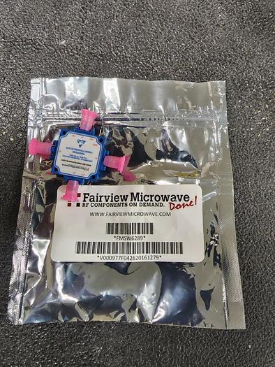 Fairview Microwave FMSW6289 4-8GHz 4 Position Pin Diode Switch NEW!!