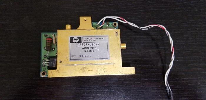 Used HP/Agilent 08673-62022  16-26GHz Amplifier Assembly READ!