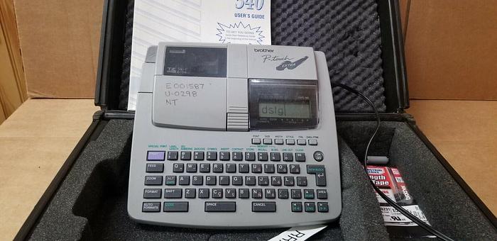 Used Brother P-Touch PT-540 Label Maker Unit #3
